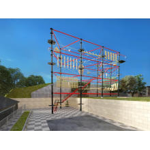 Hot Selling Newest Outdoor playground equipment rope course